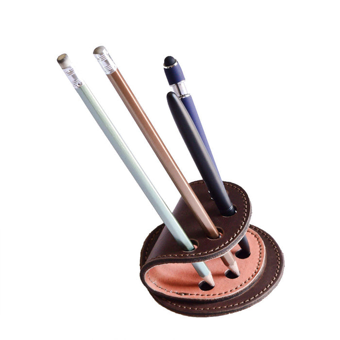 Desk Pen Organizer - Stockyard X 'The Leather Store'