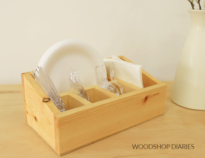 Dinnerware Holder Building Plans