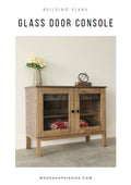 Display Console Cabinet Plans