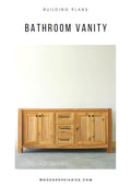 DIY Double Sink Bathroom Vanity