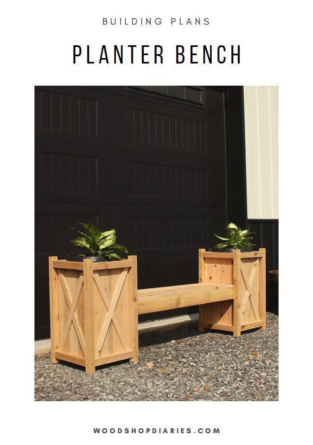 DIY Planter Bench