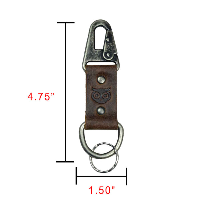 Dog Collar Keychain w/Hook - Stockyard X 'The Leather Store'