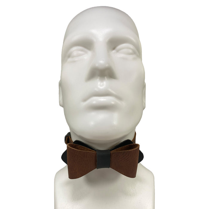 Double Bow Tie - Stockyard X 'The Leather Store'