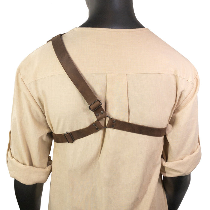 Double Layered Chest Protector - Stockyard X 'The Leather Store'