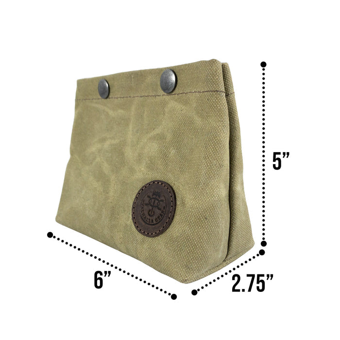 Double Snap Pouch - Stockyard X 'The Leather Store'