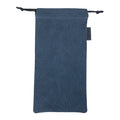 Hide & Drink Drawstring Bag for Pipe, crafted from plush sheepskin leather. This multifunctional storage option exemplifies the artisanal craftsmanship of local makers from Guatemala & Oaxaca.