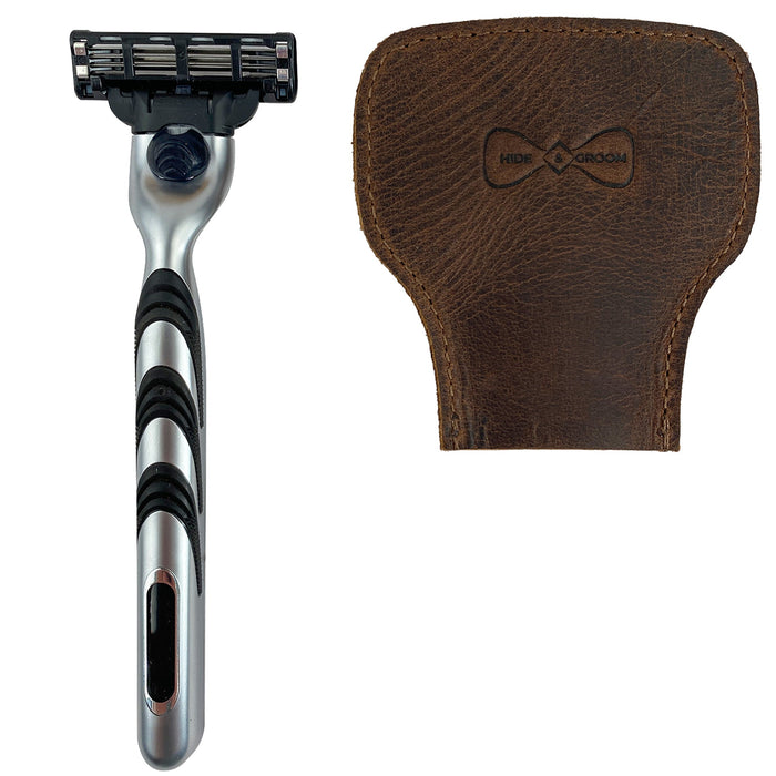 Edge Razor Protector Case - Stockyard X 'The Leather Store'