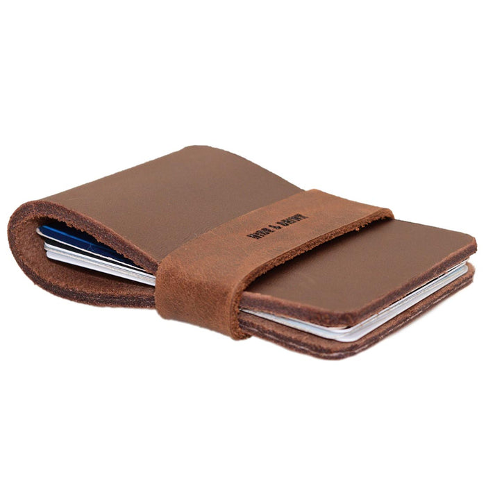 Elastic Card Holder - Stockyard X 'The Leather Store'