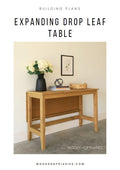 Expandable Drop Leaf Table Building Plans