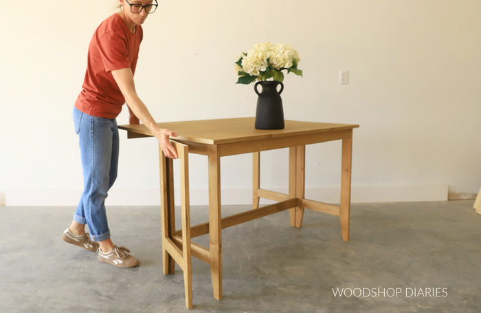 Expandable Drop Leaf Table Building Plans