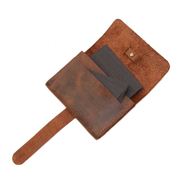 Fastening Belt Card Holder - Stockyard X 'The Leather Store'