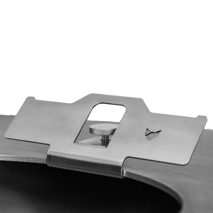 Montierter Feuerplattenadapter für Flammlachs