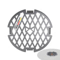 FENNEK Grillrost für Feuerplatten mit 20 cm Öffnung - aus 4,0 mm dickem hochwertigem Edelstahl. Made in Germany.