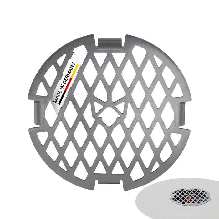FENNEK Grillrost für Feuerplatten mit 20 cm Öffnung - aus 4,0 mm dickem hochwertigem Edelstahl. Made in Germany.