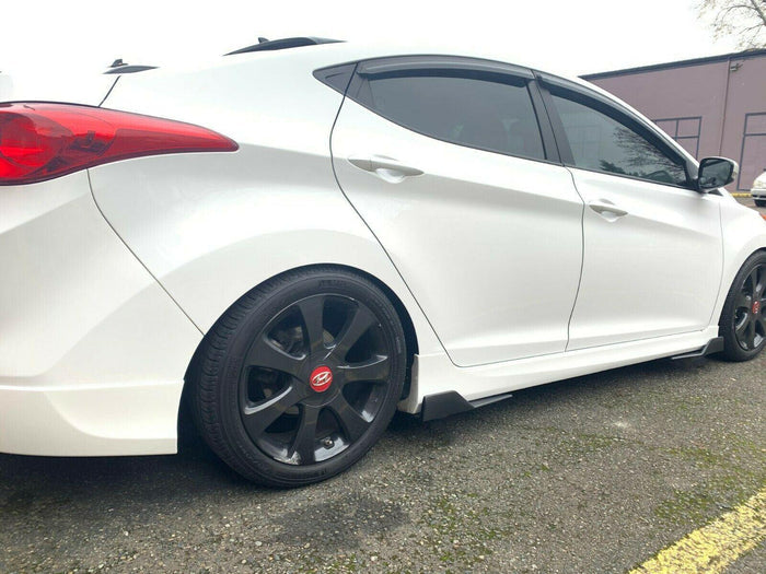 Fit 2008-2020 Chevrolet Impala Black Side Skirts Splitter Spoiler Diffuser Wing