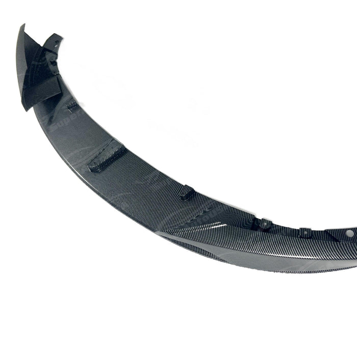 Carbon Fiber Print MP Style Front Lip Corner Splitters for 2015 BMW F34 3 Series GT