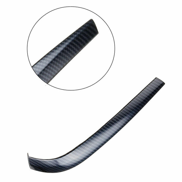 Fit 2016-2019 Toyota Camry Rearview Side Mirror Cover Trim (Carbon Fiber Print)