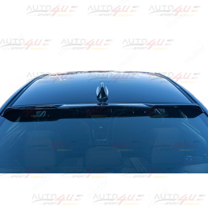 Fits Alfa Romeo Giulia 2017-2024 Gloss Black Rear Roof Window Visor Spoiler