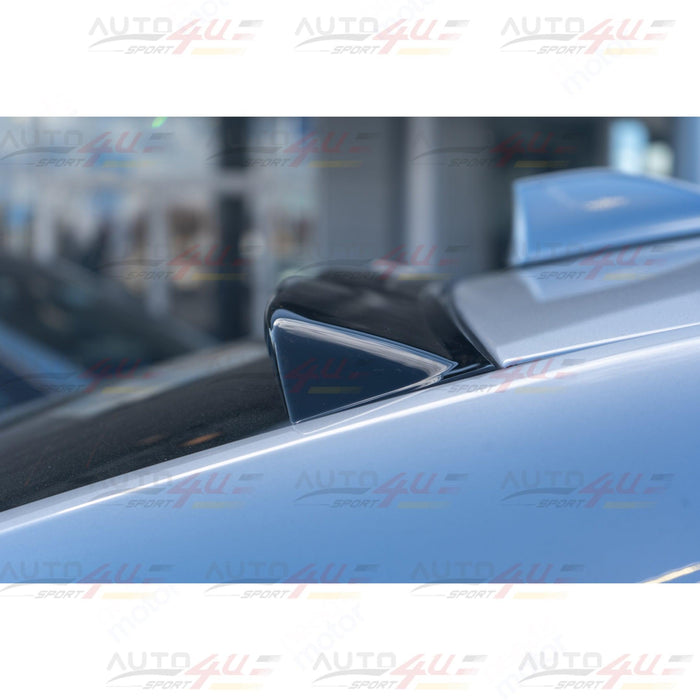Fits Alfa Romeo Giulia 2017-2024 Gloss Black Rear Roof Window Visor Spoiler