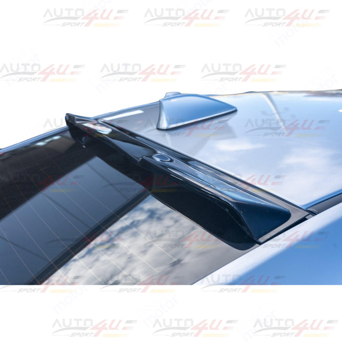 Fits Alfa Romeo Giulia 2017-2024 Gloss Black Rear Roof Window Visor Spoiler