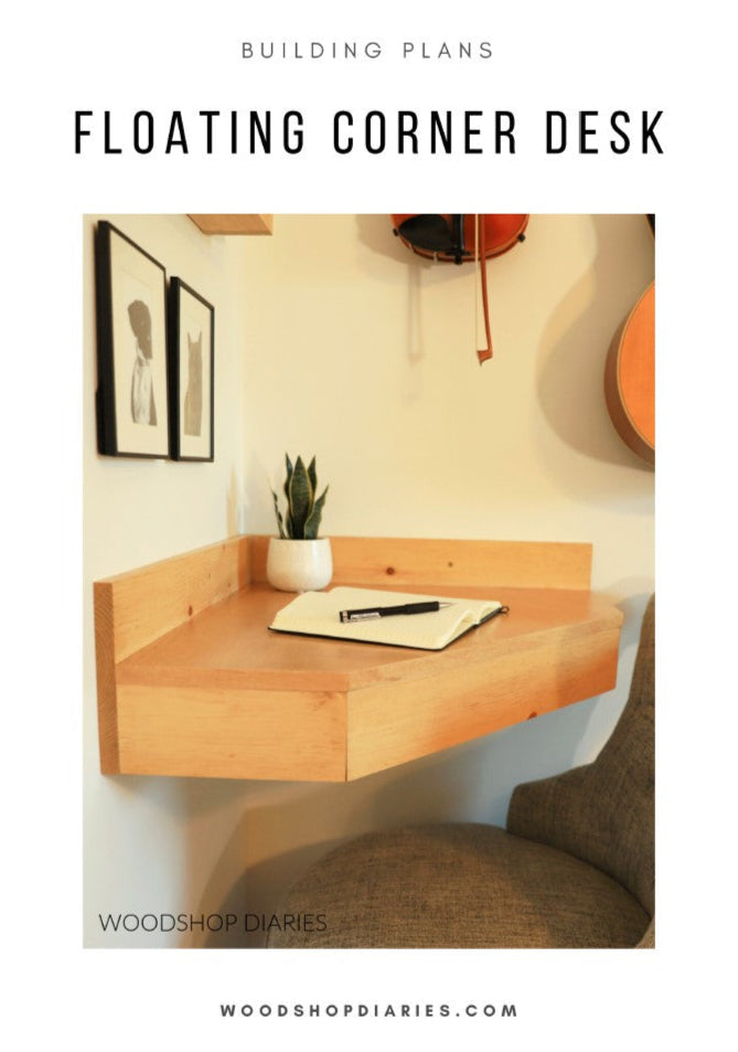 Floating Corner Desk Plans