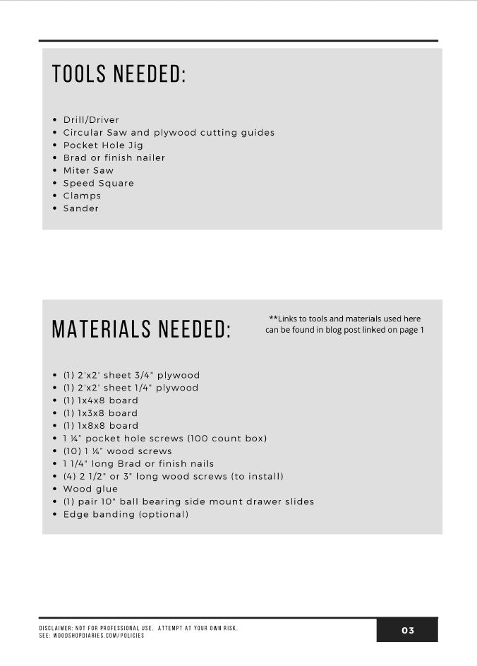 Floating Corner Desk Plans