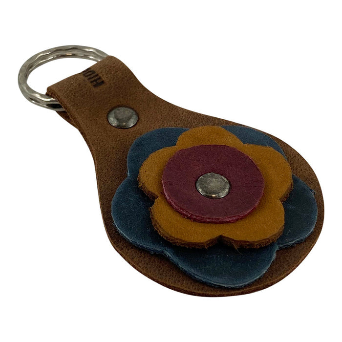 Flower Keychain - Stockyard X 'The Leather Store'