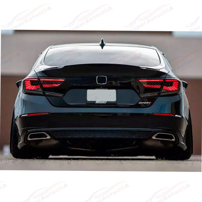 For 2018-2022 Honda Accord Rear Bumper Reflector LED Lights