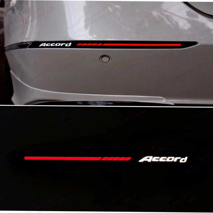For 2018-2022 Honda Accord Rear Bumper Reflector LED Lights