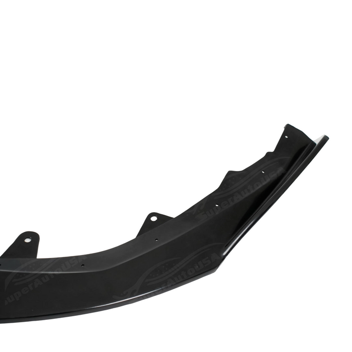 Performance-inspired aerodynamic profile of the front lip designed by SuperAutoUSA