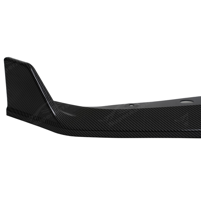 Durable high-impact ABS plastic construction of the SuperAutoUSA BMW X1 performance lip
