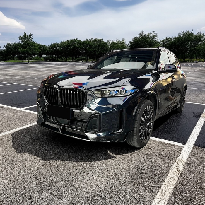 Professional style glossy black grille for BMW X5 G05 LCI 2024-2026