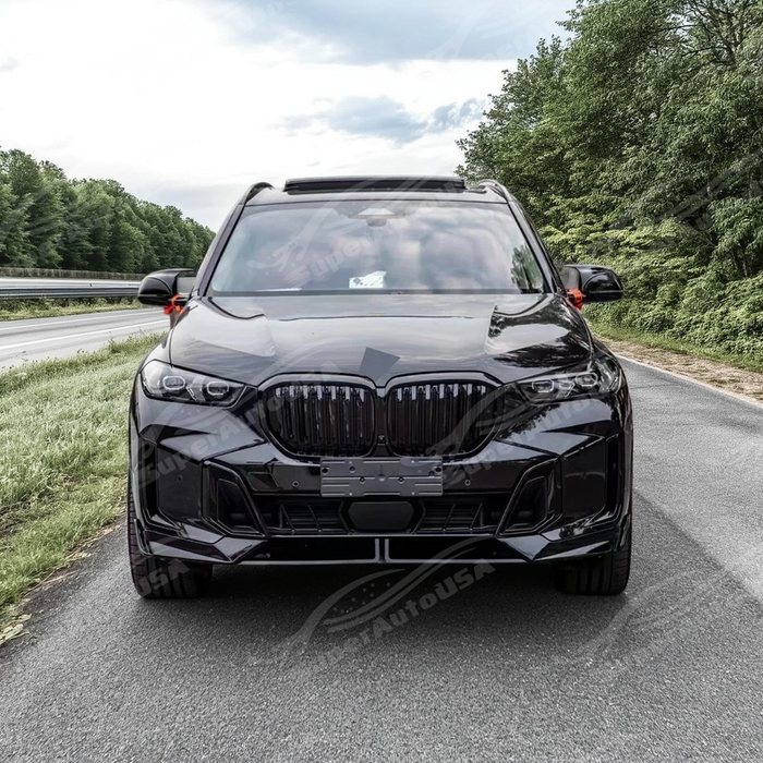 Durable ABS plastic glossy black grille for BMW X5 G05 LCI