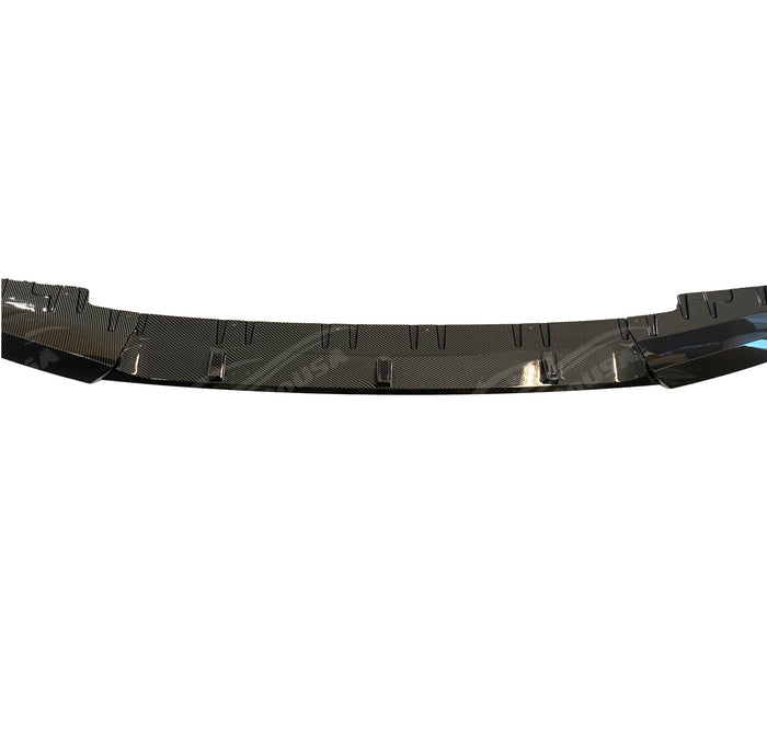 2021 BMW G23 M440i front lip spoiler gloss black by SuperAutoUSA