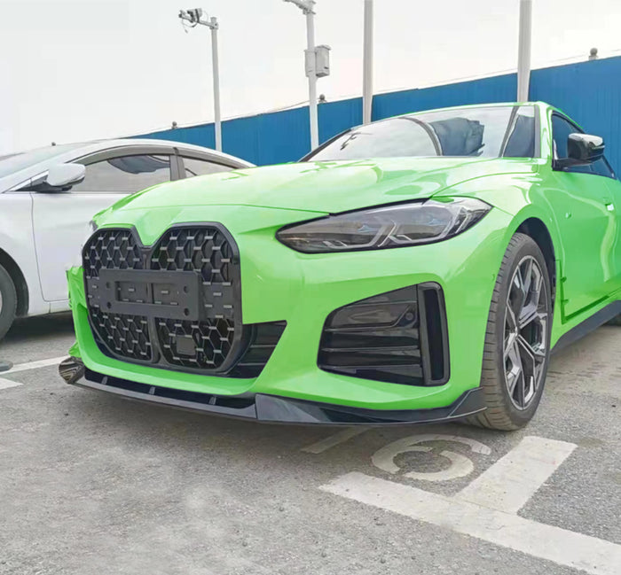 SuperAutoUSA gloss black lower lip spoiler for 2022 BMW M440i G22