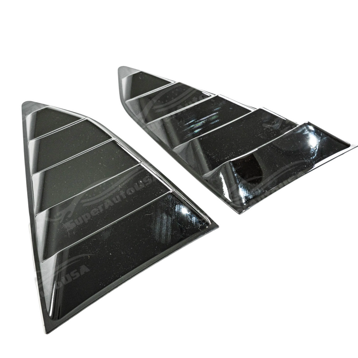 Durable high-impact ABS plastic construction of the Camaro sunshade louver