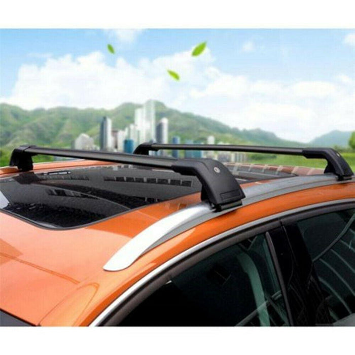 For Hyundai Santa Fe 2018-2020 Luggage Crossbar+Wind Deflector