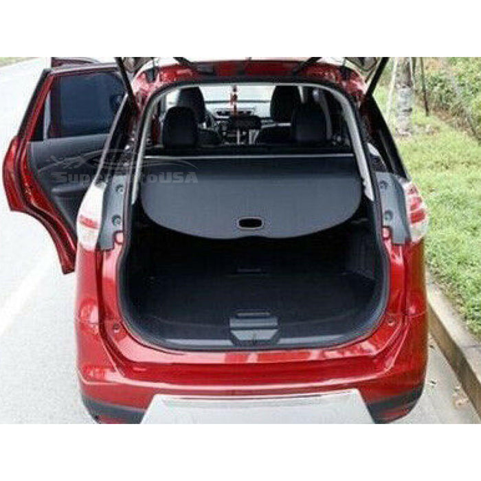 For Hyundai Tucson 2019-2021 Luggage Rear Trunk Retractable Tonneau Cargo Cover (Black)