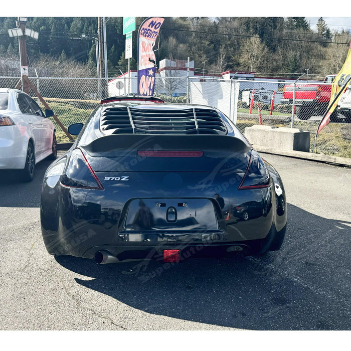 For Nissan 370Z 2008-2021 Rear Light Taillight Tinted Dark Smoked cover