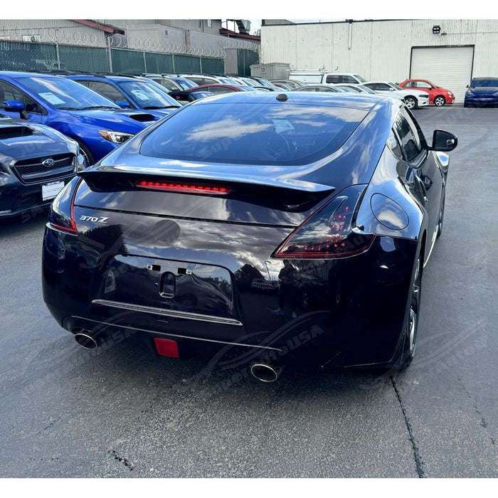 For Nissan 370Z 2008-2021 Rear Light Taillight Tinted Dark Smoked cover