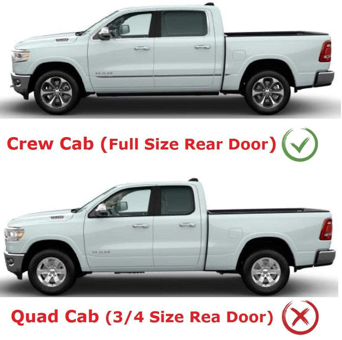 For Toyota Tundra 2020-2026 In-Channel Wind Sun Guard Window Visors Bug Deflector