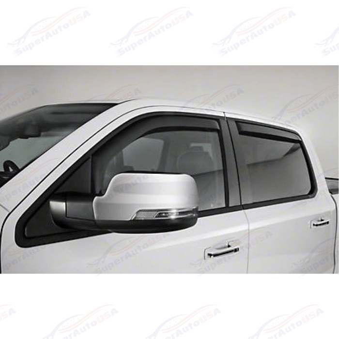 For Toyota Tundra 2020-2026 In-Channel Wind Sun Guard Window Visors Bug Deflector