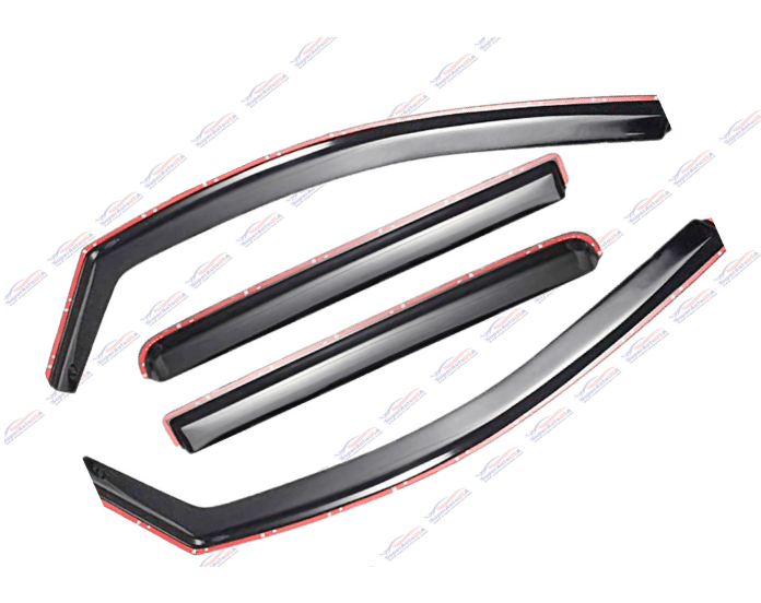 For Toyota Tundra 2020-2026 In-Channel Wind Sun Guard Window Visors Bug Deflector