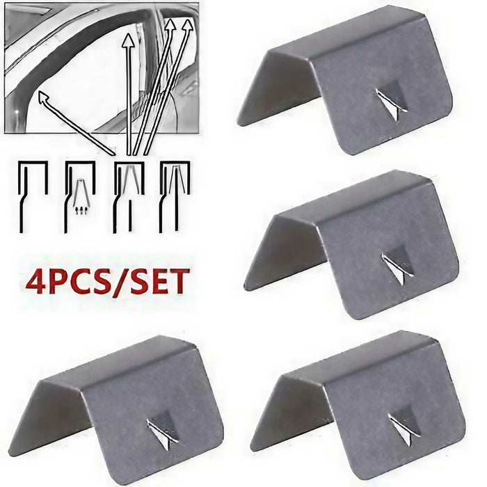 For Toyota Tundra 2020-2026 In-Channel Wind Sun Guard Window Visors Bug Deflector
