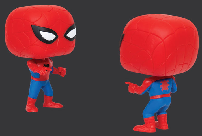 Funko Pop! Marvel Spider-Man vs. Spider-Man Vinyl Figure - Toys - New - CaveGamers - Image 2