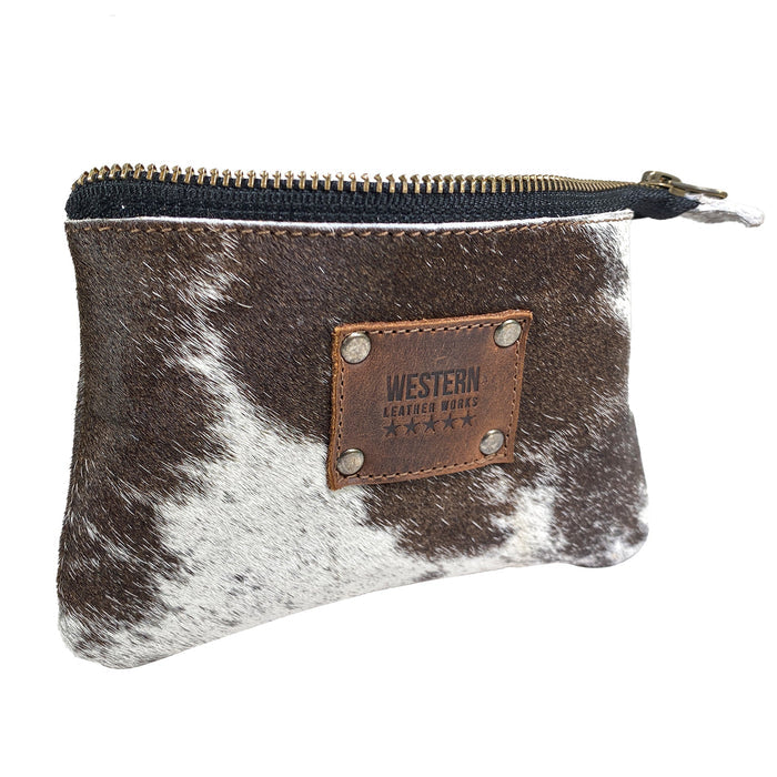Furry Zippered Wallet - Stockyard X 'The Leather Store'