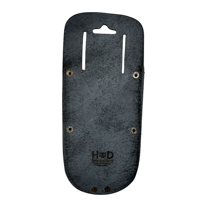 Hide & Drink Garden Pruner Sheath offering a rich red hue, handcrafted from Thick Full Grain Leather for stylish yet practical use. Perfect for garden scissors and utility tools.