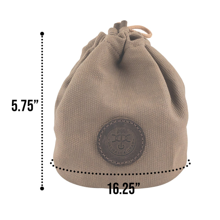 Rounded Bag for Camping - Stockyard X 'The Leather Store'