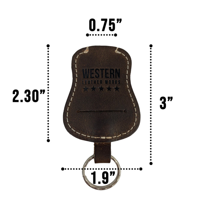 Guitar Keychain - Stockyard X 'The Leather Store'