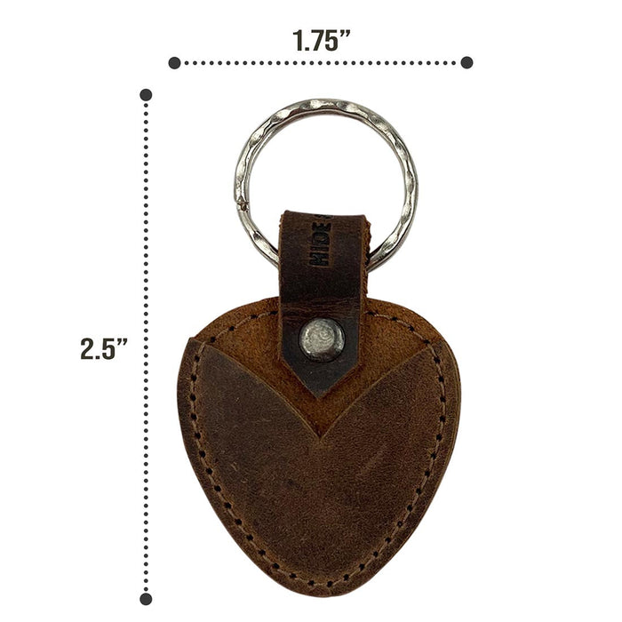 Guitar Pick Keychain (2 Pack) - Stockyard X 'The Leather Store'